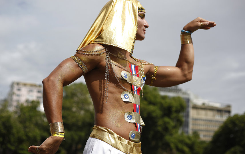 В Рио-де-Жанейро проходит карнавал. Фото Getty