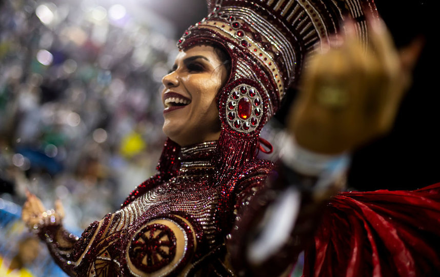 Карнавал в Рио. Фото. Фото Getty
