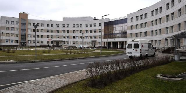 Так выглядит отделение для "подозреваемых на коронавирус" в Боткинской больнице Петербурга.