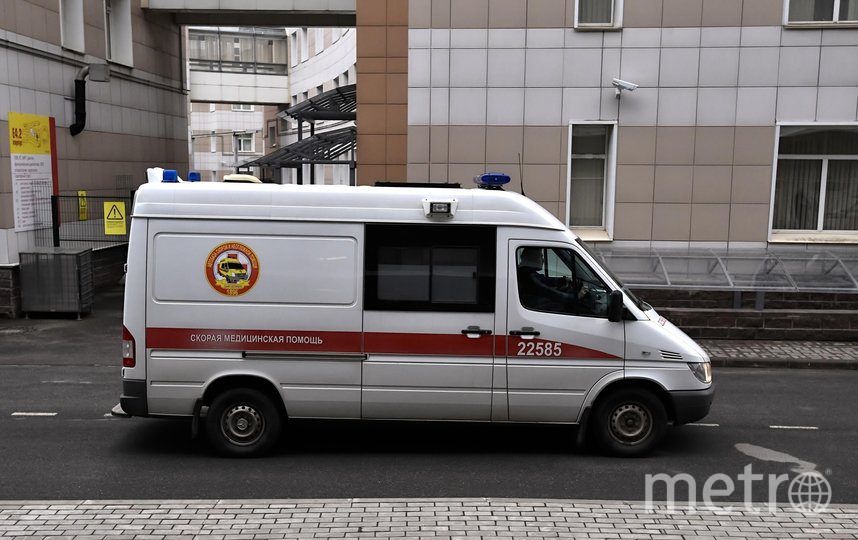 Так выглядит отделение для "подозреваемых на коронавирус" в Боткинской больнице Петербурга. Фото "Metro"