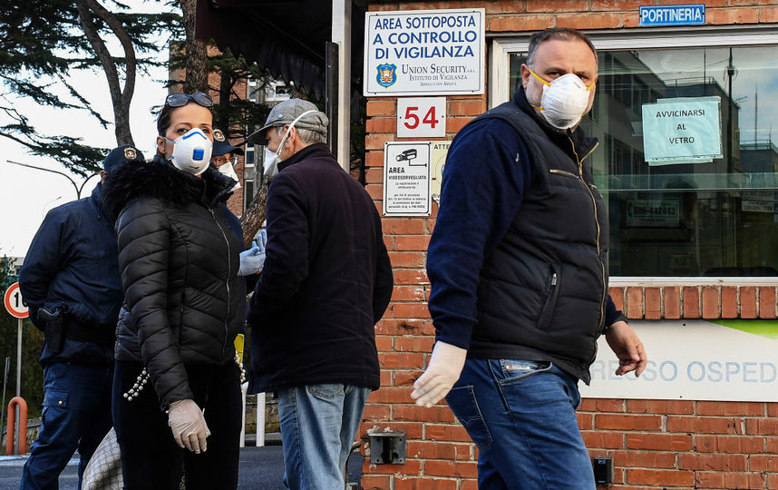 Число инфицированных в Италии сейчас составляет 9172 человек. Фото Getty