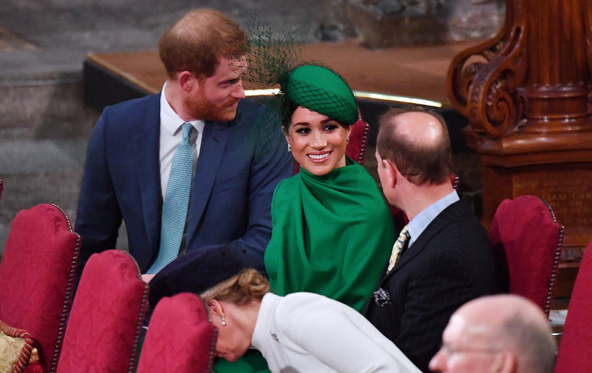 Принц Гарри и Меган Маркл больше всего общались с принцем Эдвардом. Фото Getty