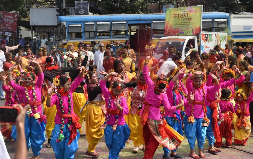 В Индии отмечают праздник Холи. Фото Getty