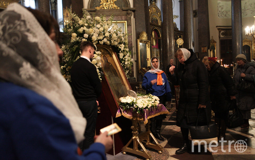 В Петербург прибыл ковчег с частицей мощей Иоанна Крестителя. Фото Святослав Акимов, "Metro"