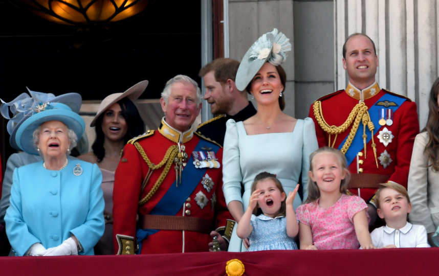Британская королевская семья, архивное фото. Фото Getty