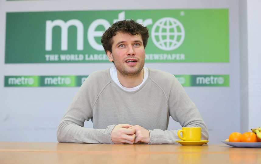 Павел Артемьев в редакции Metro-Москва. Фото Василий Кузьмичёнок