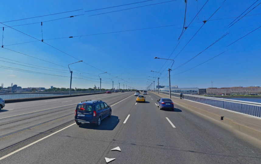 Мост Александра Невского. Фото Яндекс.Панорамы