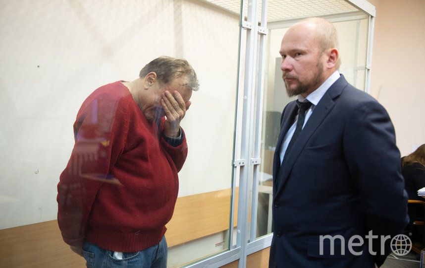 Олег Соколов в зале суда 11 ноября 2019 года. Фото "Metro"