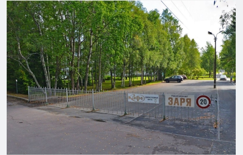 Пансионат "Заря" в Репино. Фото Яндекс.Панорамы