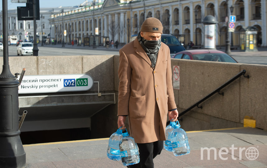 Улицы Санкт-Петербурга 28 марта. Фото Святослав Акимов, "Metro"