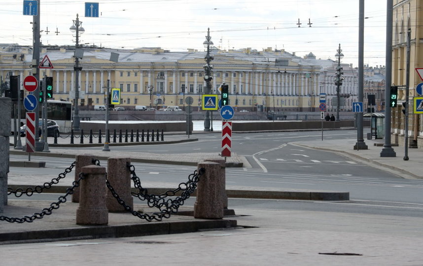  Петербург лидирует по самоизоляции. Фото Getty