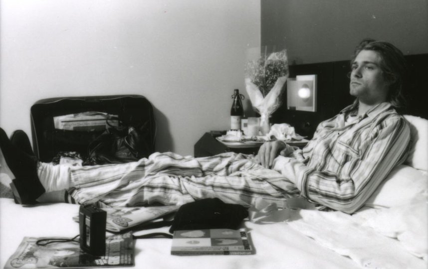 Звезды в пижамах. Курт Кобейн. 1992 год. Фото Getty
