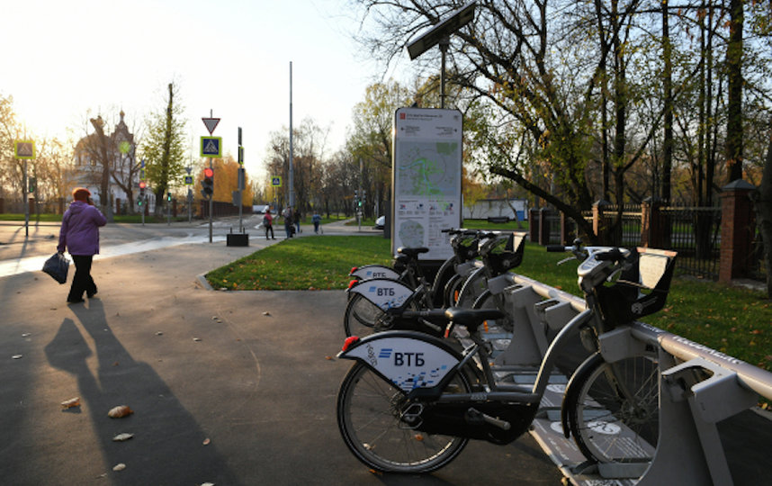 В Москве ограничат время бесплатного велопроката. Фото РИА Новости