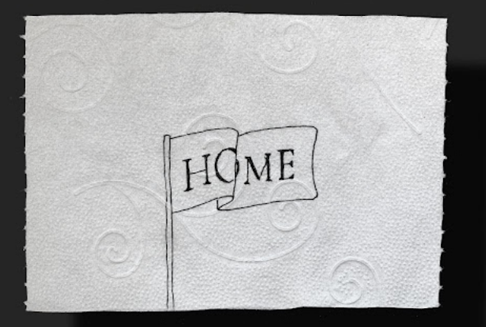 В рамках проекта художники со всего мира создают шедевры на "новом холсте" – листке туалетной бумаги. Фото предоставлено GIVE-A-SHEET