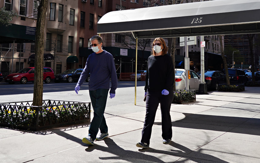 Жители Нью-Йорка. Фото Getty