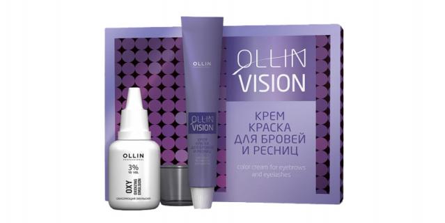 Крем-краска для бровей и ресниц OLLIN Professional Ollin Vision (304 руб.).