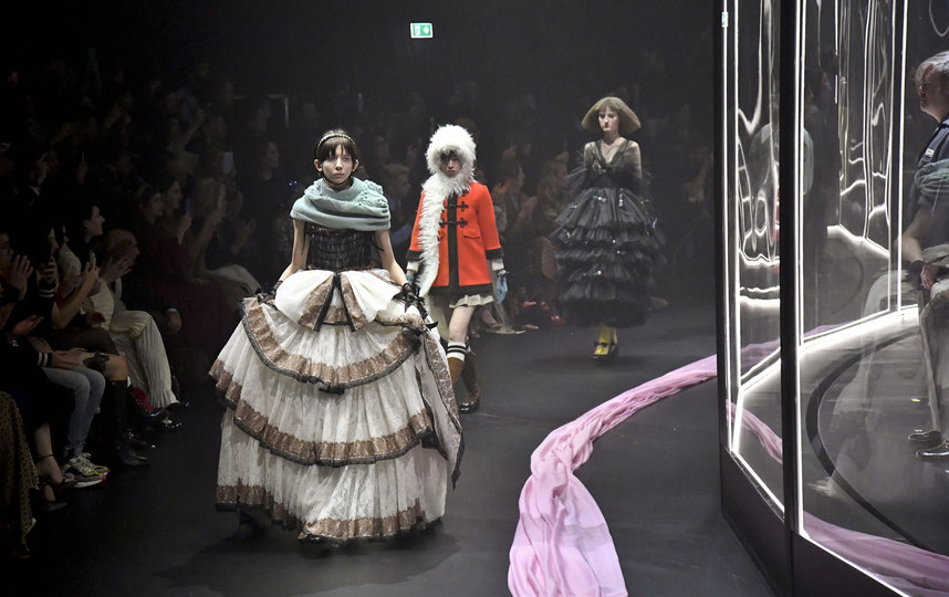 Показ Gucci осень-зима – 2020/2021 на Неделе моды в Милане. Фото Getty