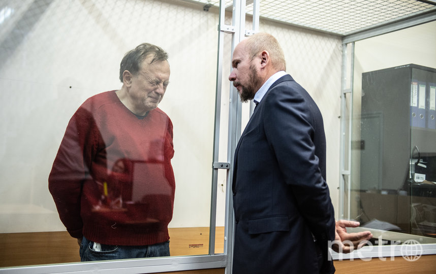 Олег Соколов в зале суда 11 ноября 2019 года. Фото "Metro"