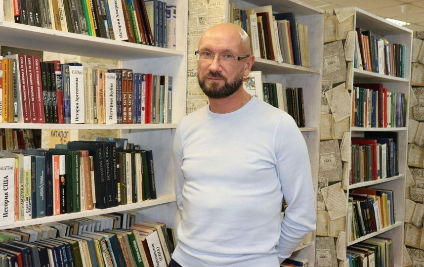 Сергей Серейчик, директор библиотеки.а. Фото предоставлено библиотекой