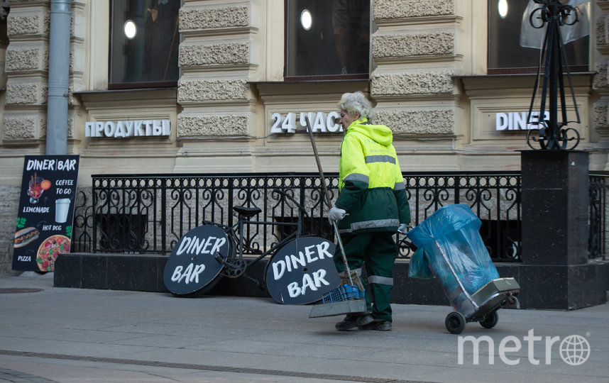 Санкт-Петербург в дни карантина. Фото "Metro"