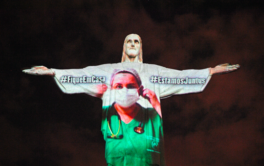 Статуя Христа-Искупителя в Рио-де-Жанейро. Фото Скриншот Youtube