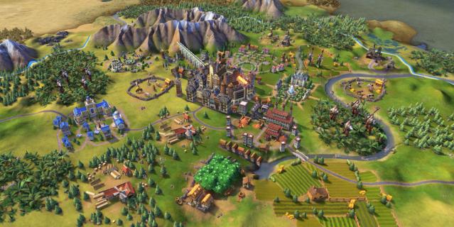Игра Sid Meier’s Civilization VI. Игра Sid Meier’s Civilization VI.