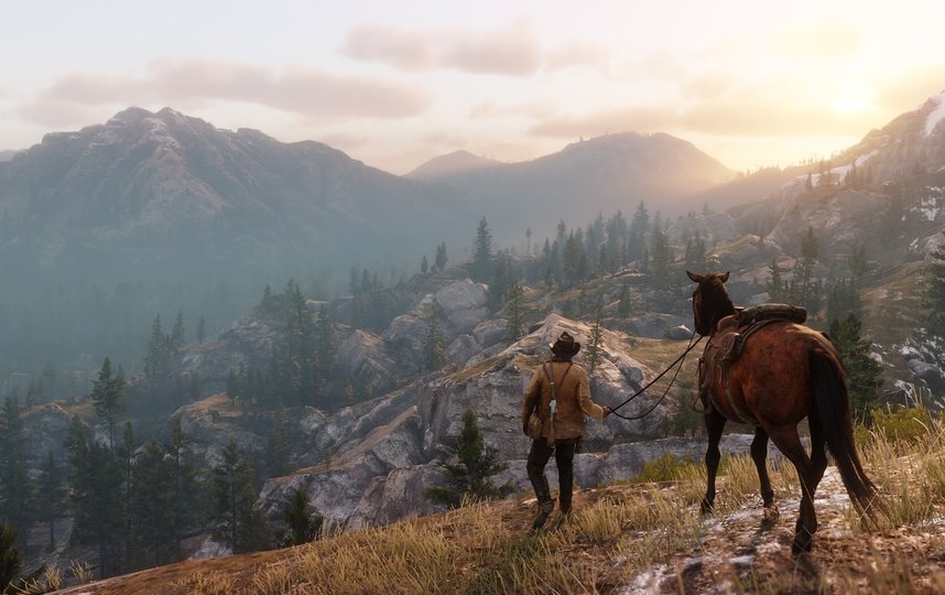 Игра Red Dead Redemption 2. Фото Playstation