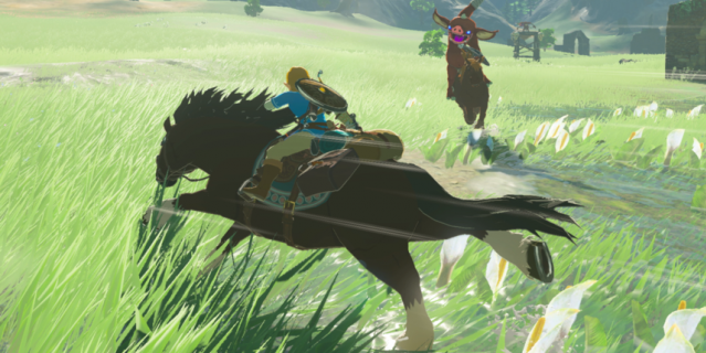 Игра The Legend of Zelda: Breath of the Wild. Игра The Legend of Zelda: Breath of the Wild.