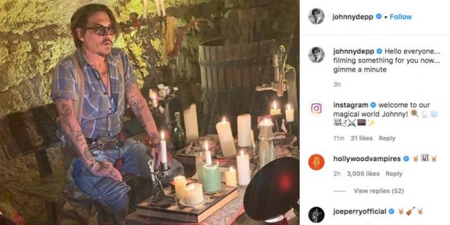 Джонни Депп завёл личную страничку в Instagram и опубликовал первое фото. Джонни Депп завёл личную страничку в Instagram и опубликовал первое фото.