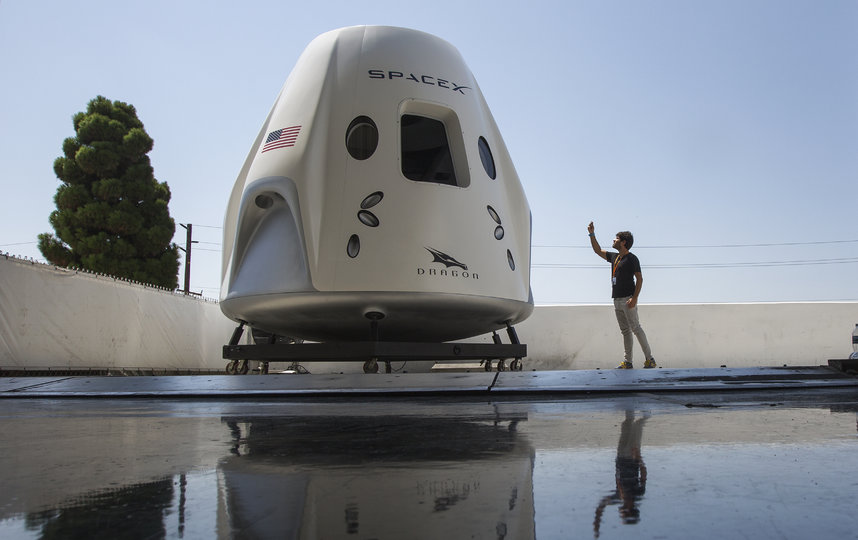 Spacex Crew Dragon. Фото Getty