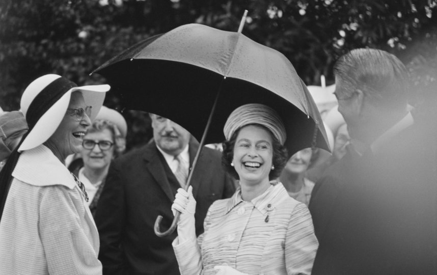 Елизавета II во время визита в Австралию в 1970 году. Фото Getty
