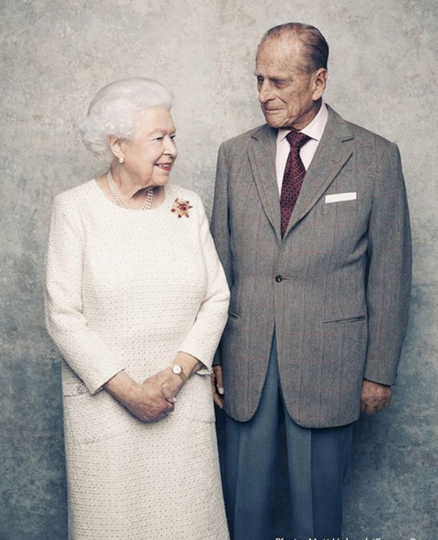 Королева Елизавета II и её муж принц Филипп. Фото Instagram @theroyalfamily