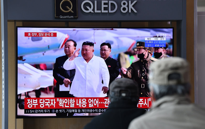 За новостями о состоянии здоровья Ким Чен Ына пристально следит весь мир. Фото AFP