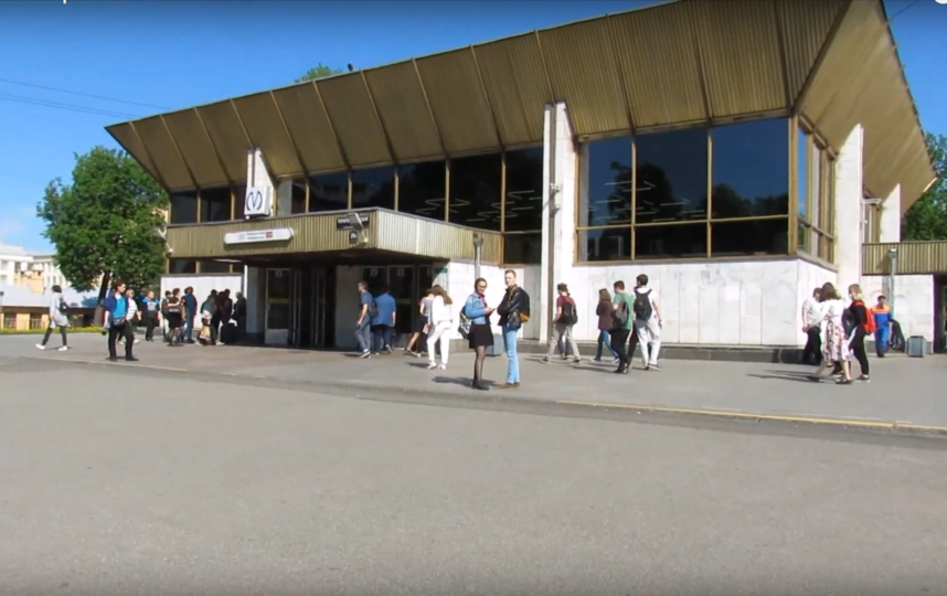 Станция метро "Политехническая". Фото Скриншот Youtube