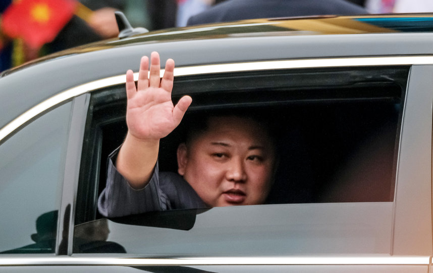 Некоторые СМИ сообщали о том, что Ким Чен Ын ушёл в глубокую медитацию. Фото Getty