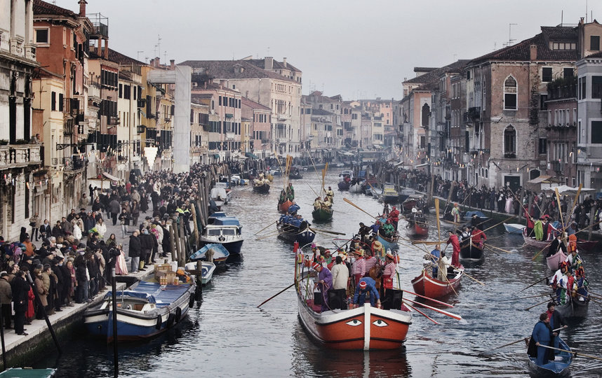 Так выглядела Венеция в дни карнавала, когда правительство впервые заговорило о необходимости карантина. Фото Getty