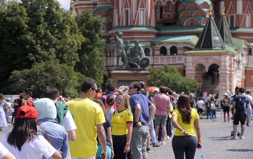 Зарубежные туристы смогут приехать в Россию не раньше осени. Фото Агентство "Москва"