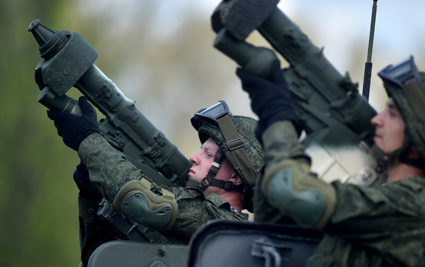 Парад Победы в Минске. Фото AFP