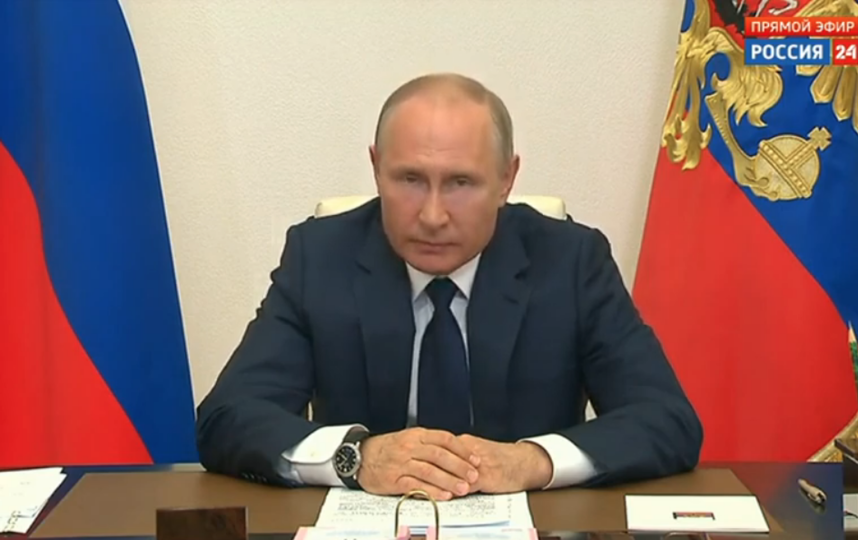 Владимир Путин. Фото Скриншот Youtube