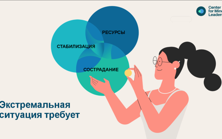 У нас много внутренних ресурсов, а практика учит получать к ним доступ в нужные моменты, чтобы успокоиться. Фото из вебинара на YouTube-канале “Университет Правительства Москвы”, Скриншот Youtube