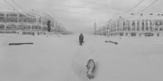 Кадры из фильма "Блокадный дневник". Кадры из фильма "Блокадный дневник".