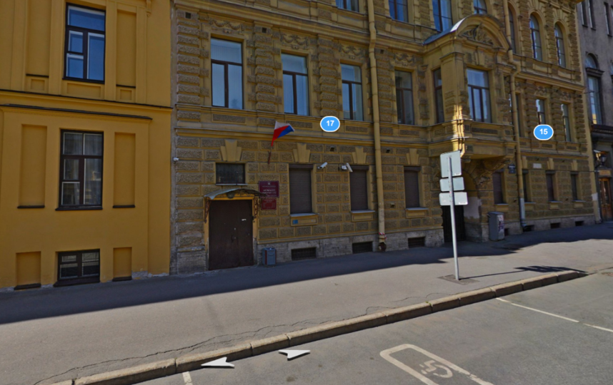 Октябрьский районный суд. Фото Яндекс.Панорамы