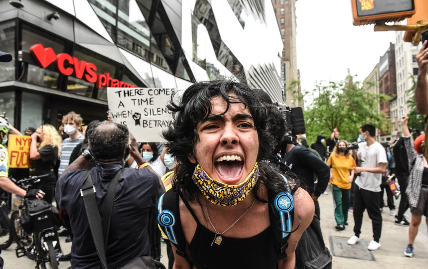 Протесты в Америке. Фото Getty
