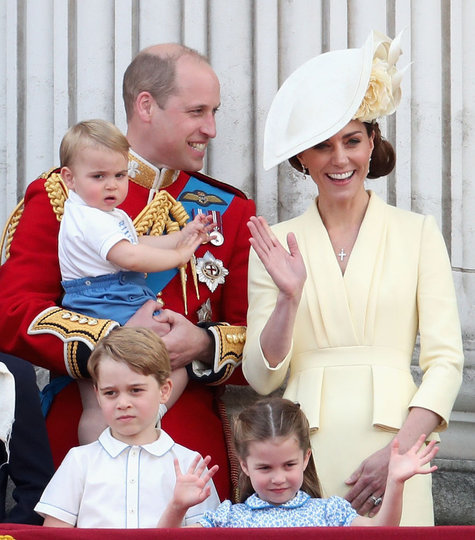 Принц Уильям с семьей. Фото Getty