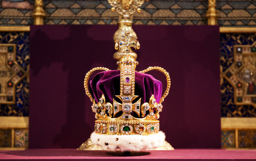 Корона Святого Эдуарда. Фото Getty
