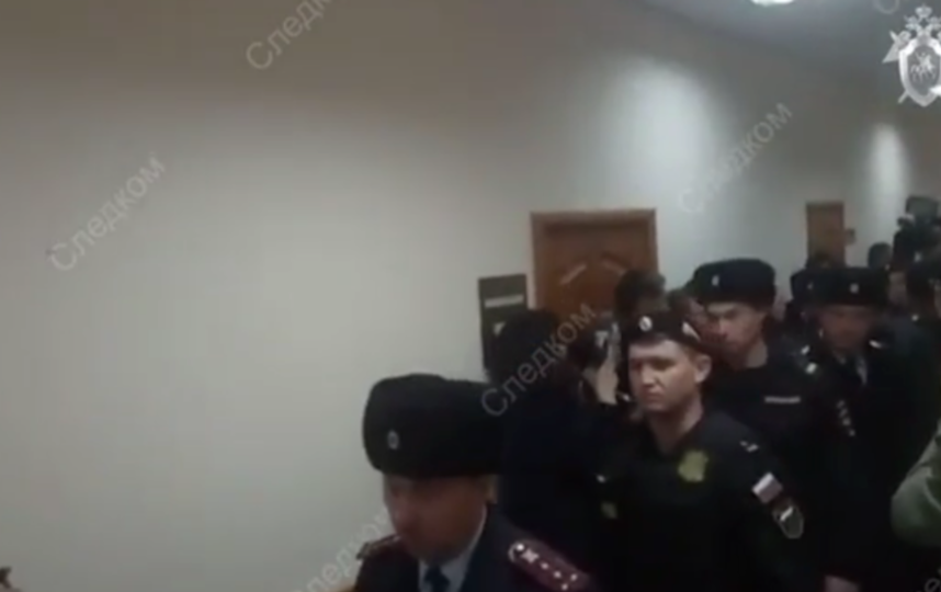 Суд по делу об изнасиловании в уфимской полиции. Архивное. Фото скриншот видео Следком РФ