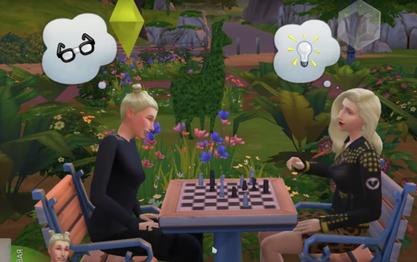 "Мастерская Брусникина" поставила спектакль в компьютерной игре The Sims 4. Фото Скриншот, Скриншот Youtube