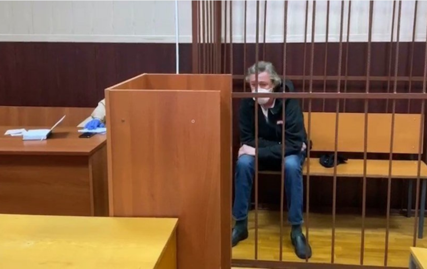 Михаил Ефремов в зале суда. Фото Фото АГН "Москва"