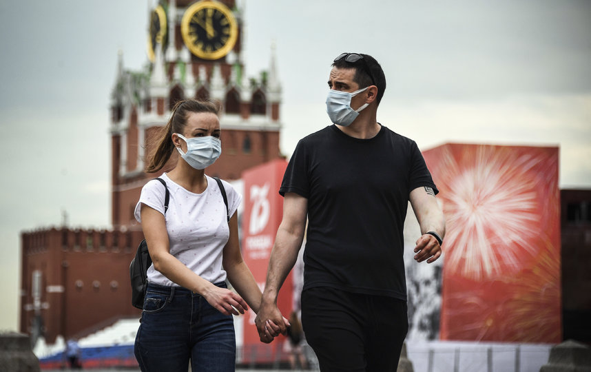 Москва постепенно начинает снимать ограничения, введённых из-за распространения коронавируса. Фото AFP