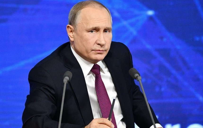 Президент России Владимир Путин. Фото агентство "Москва"
